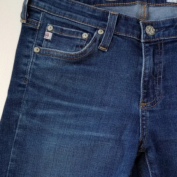 AG The Legging Ankle Super Skinny Low Rise Jean Med Wash Size 28 Y2K Low Waist - Picture 9 of 13